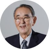 創業者・会長 渡辺登の写真です。